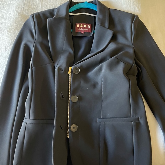 Dada black equestrian jacket, purchased brand new at The Oaks, never worn. - Picture 4 of 7
